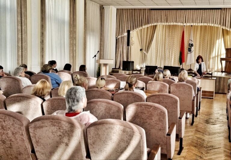 Обучение профактива в Могилевской клинической больницы скорой медицинской помощи