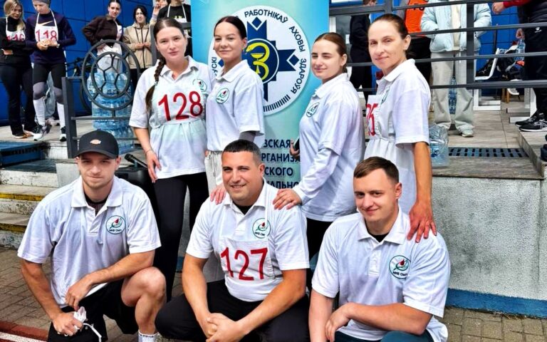 Сборная УЗ «Могилёвская клиническая больница СМП» на областной спартакиаде: спорт, медицина и золото в подтягиваниях!