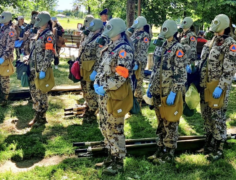 Областные соревнования на лучшую санитарную дружину гражданской обороны Могилевской области